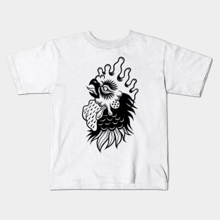 Rooster head Kids T-Shirt